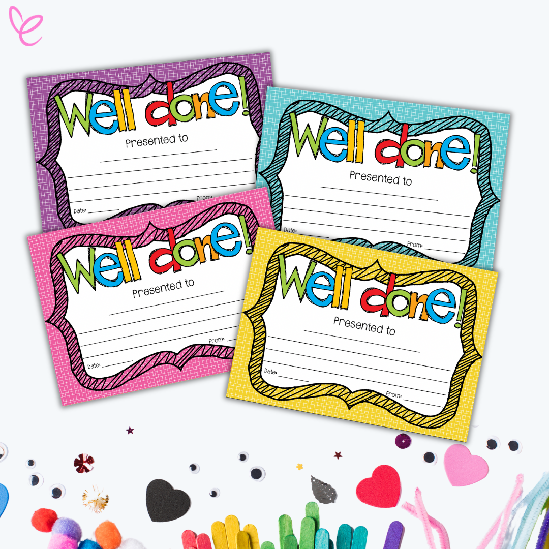 Reward Certificates Positive Behaviour Certificates – Mrs Edgar