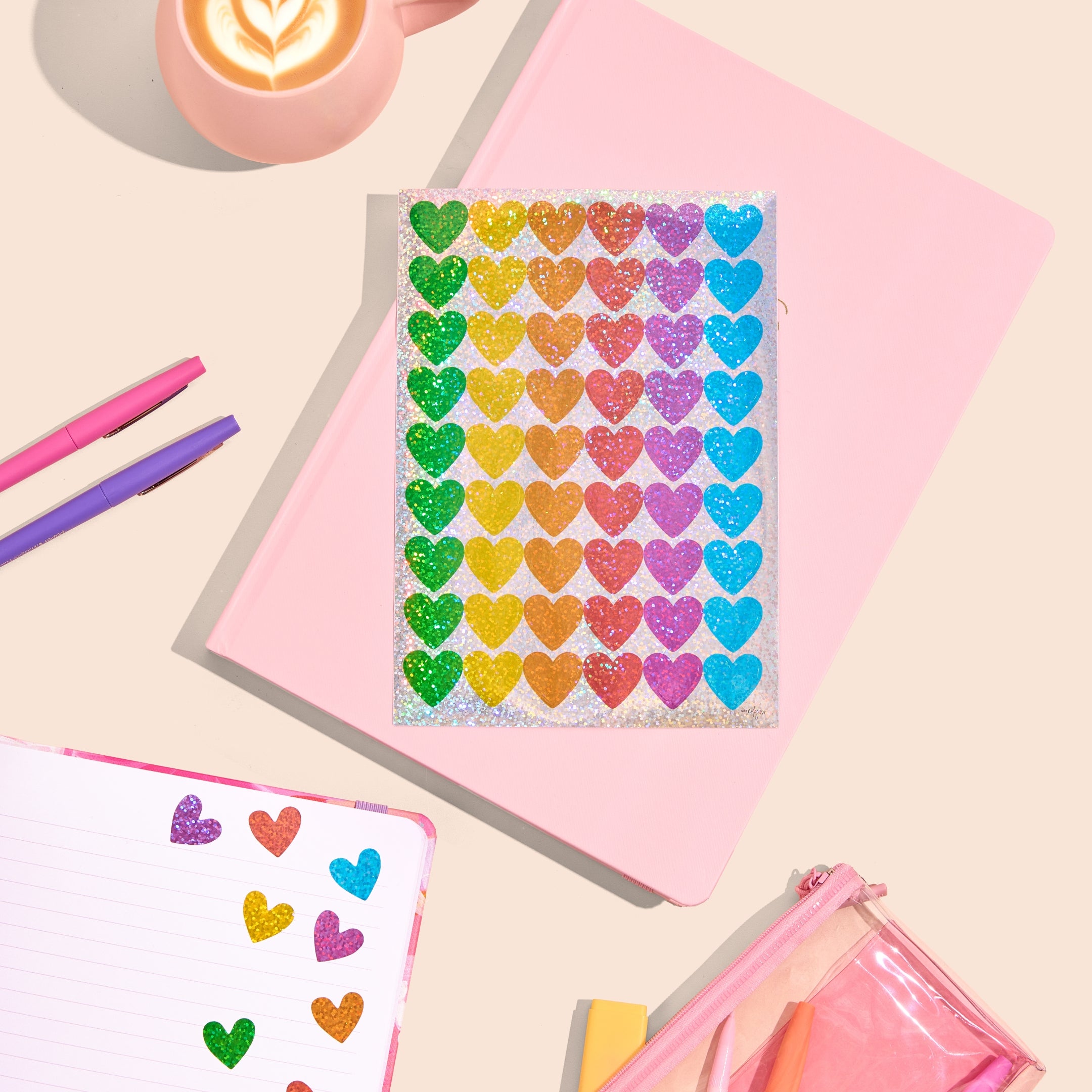 Sticker Sheets | Hearts