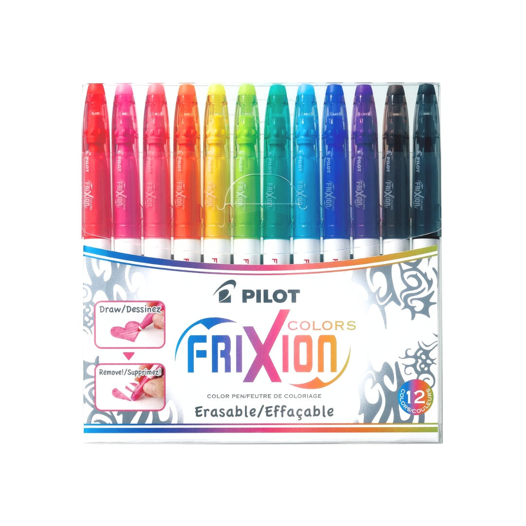 Erasable Pilot Frixion Colours Set 12 – Mrs Edgar - Main Image