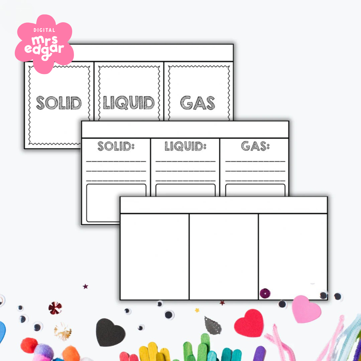 States of Matter Flip Book – Mrs Edgar