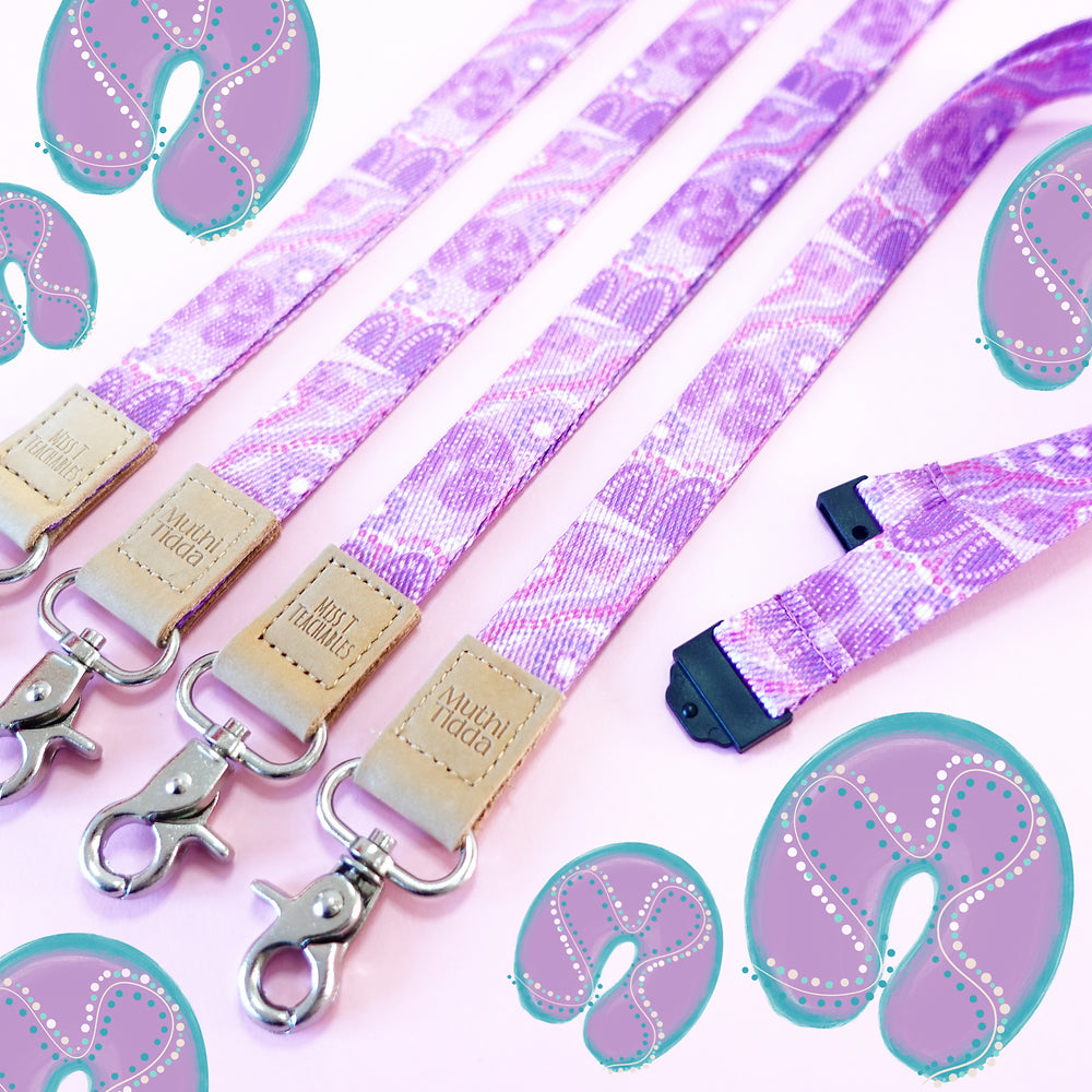 Fearless Fabric Lanyard (Muthi Tidda x Miss T Teachables)