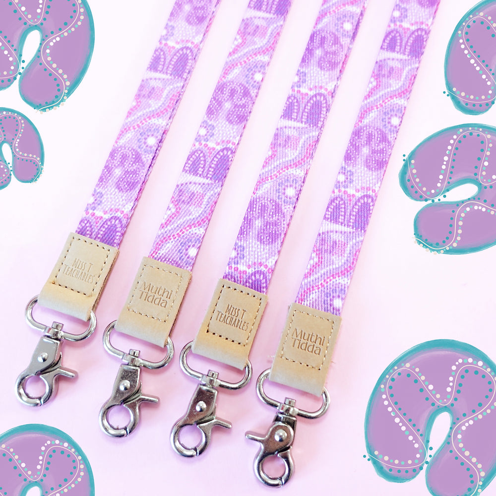 Fearless Fabric Lanyard (Muthi Tidda x Miss T Teachables)