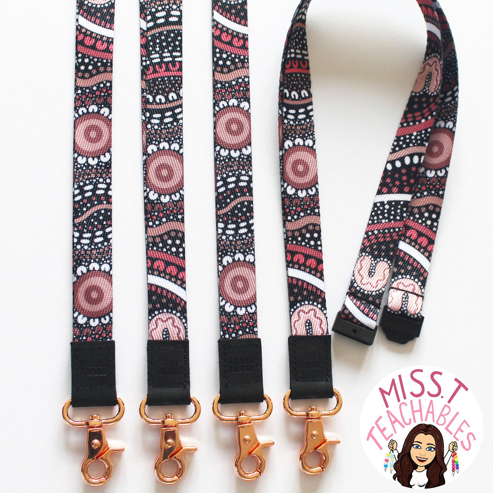 Beauty Fabric Lanyard (Muthi Tidda X Miss T Teachables)