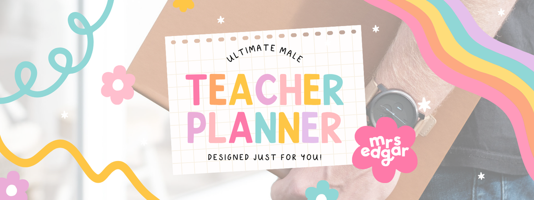 male teacher planner