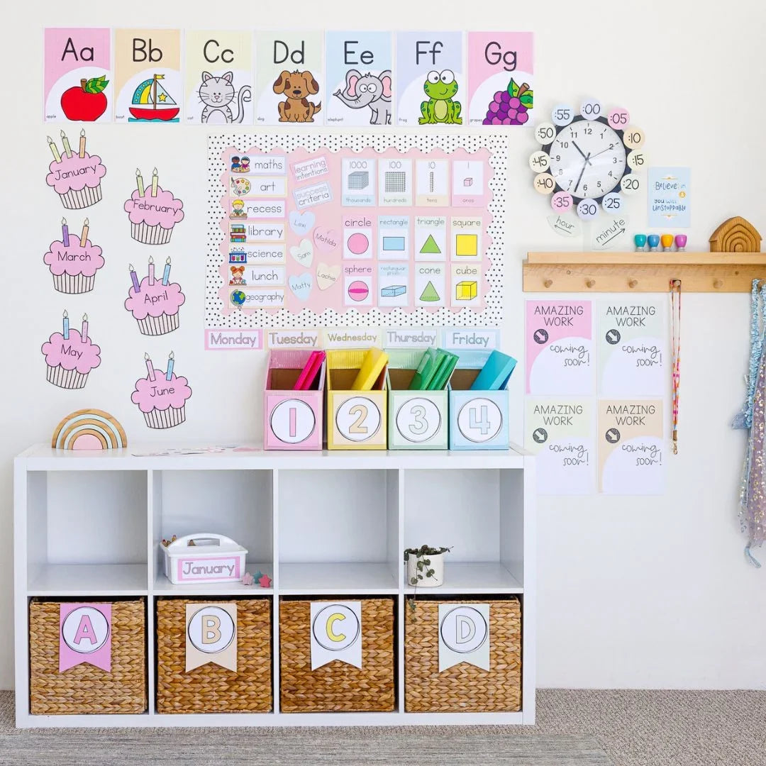 Transform Your Learning Space with Our Gentle Classroom Decor Set