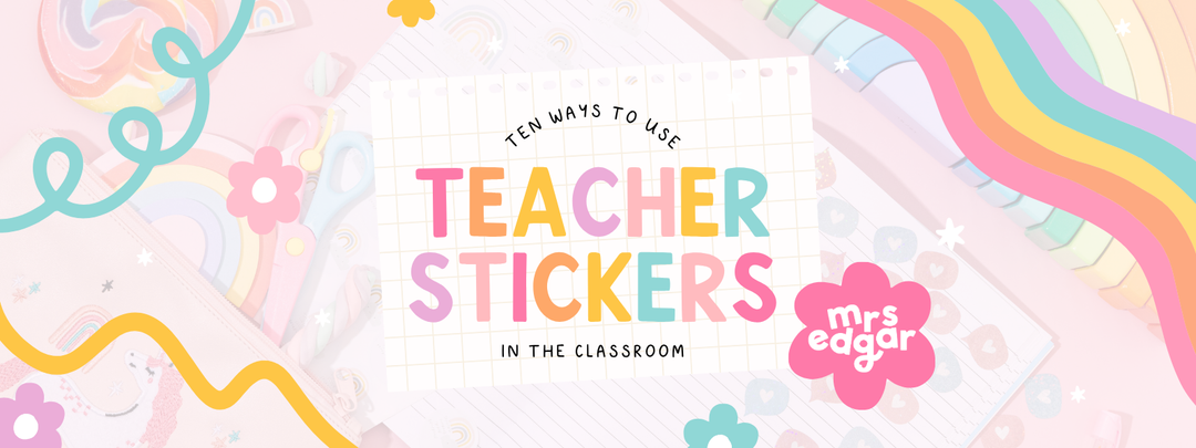 bright and colour stickers for the classroom 