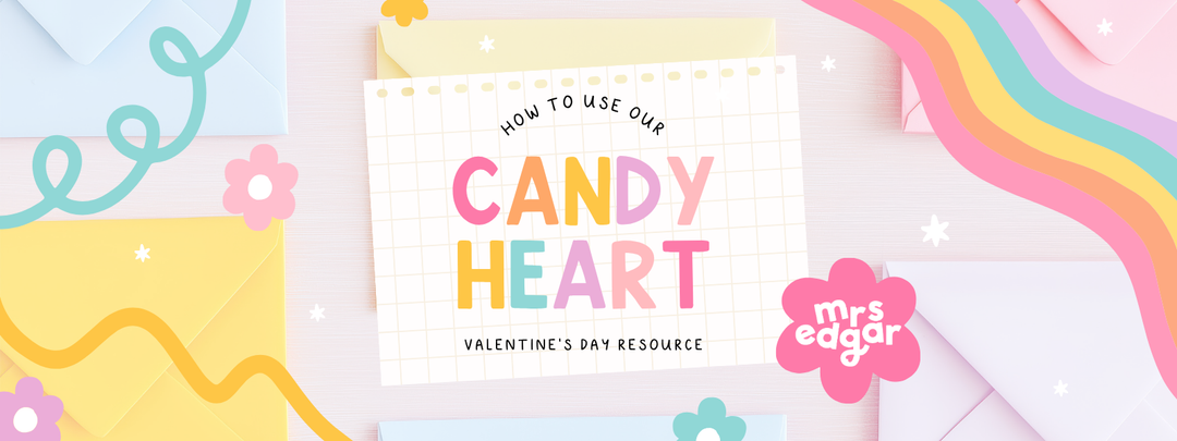 Candy Hearts Valentine's Day Tags | Lunchbox Notes
