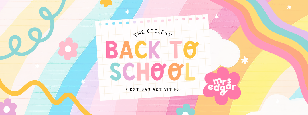 back to school, first day of school activity