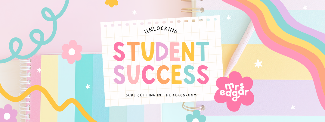 learning goals book for students to tracking their classroom goals