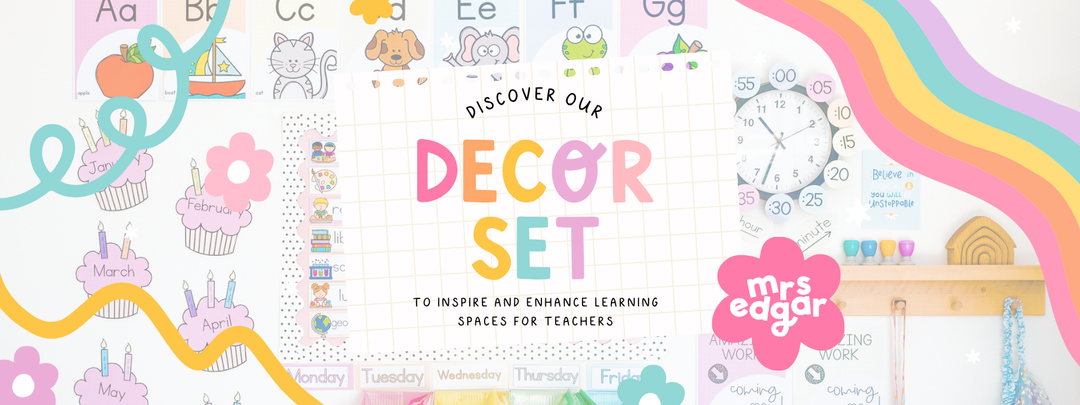 classroom decor set