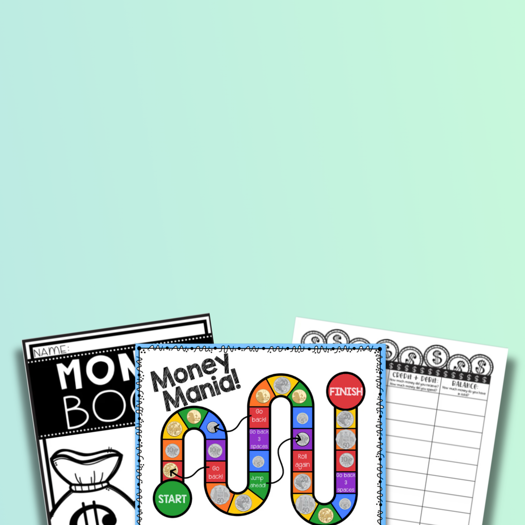 Cover image for the math digital download category featuring a vibrant and engaging activity with bold, colourful designs and interactive elements.
