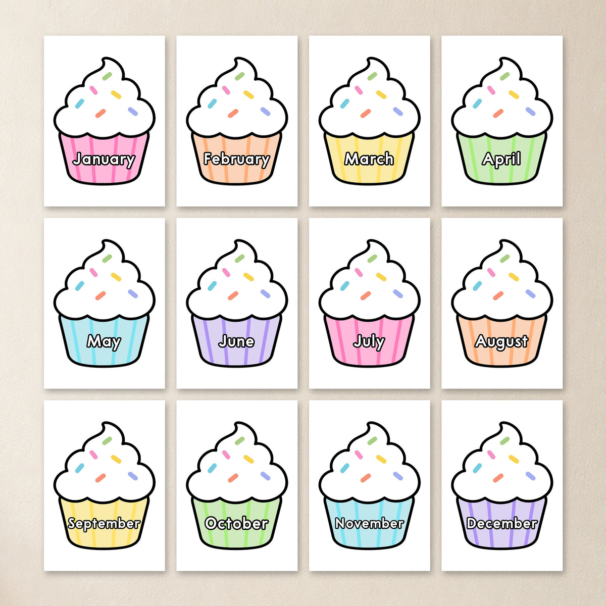 Gentle Classroom Decor Set