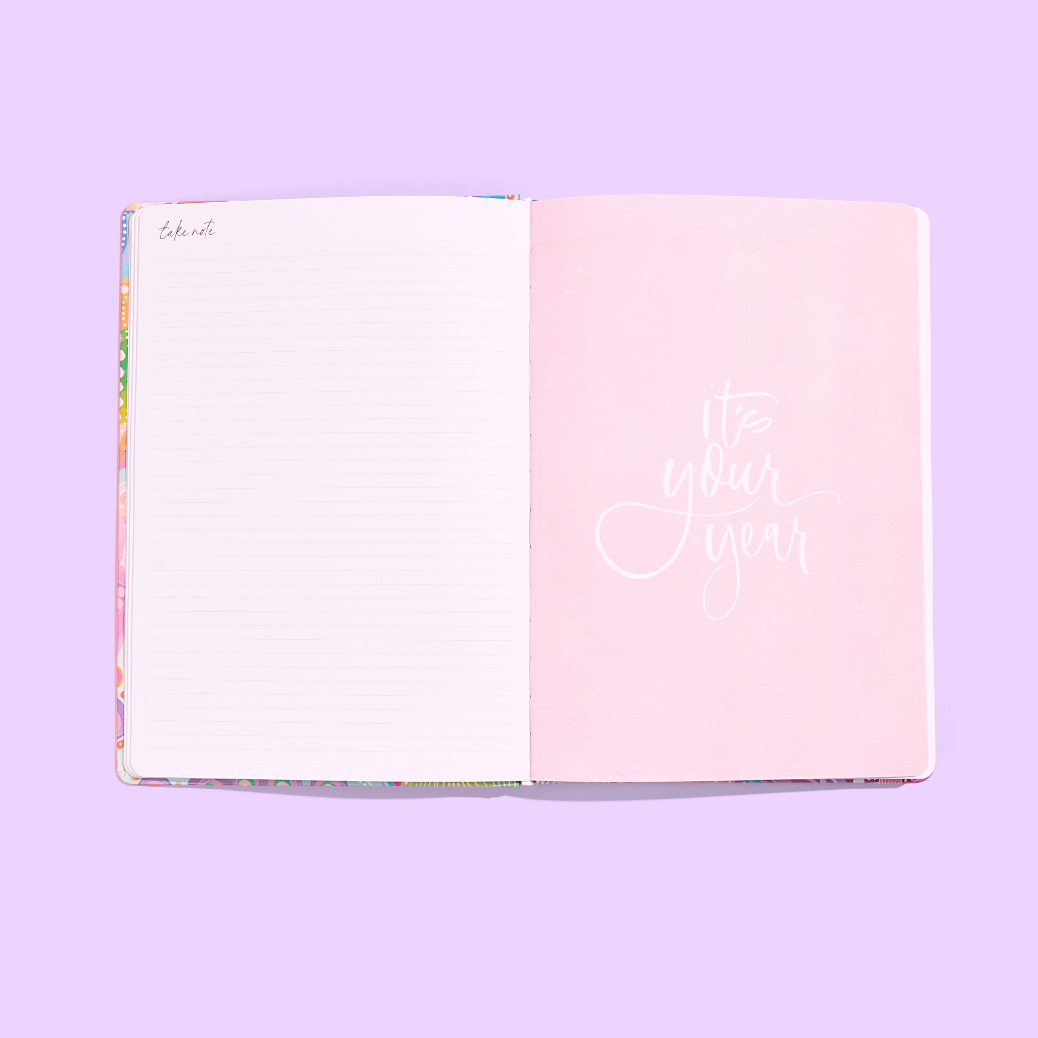 2026 Lilac Flowers Classic Weekly Teacher Planner