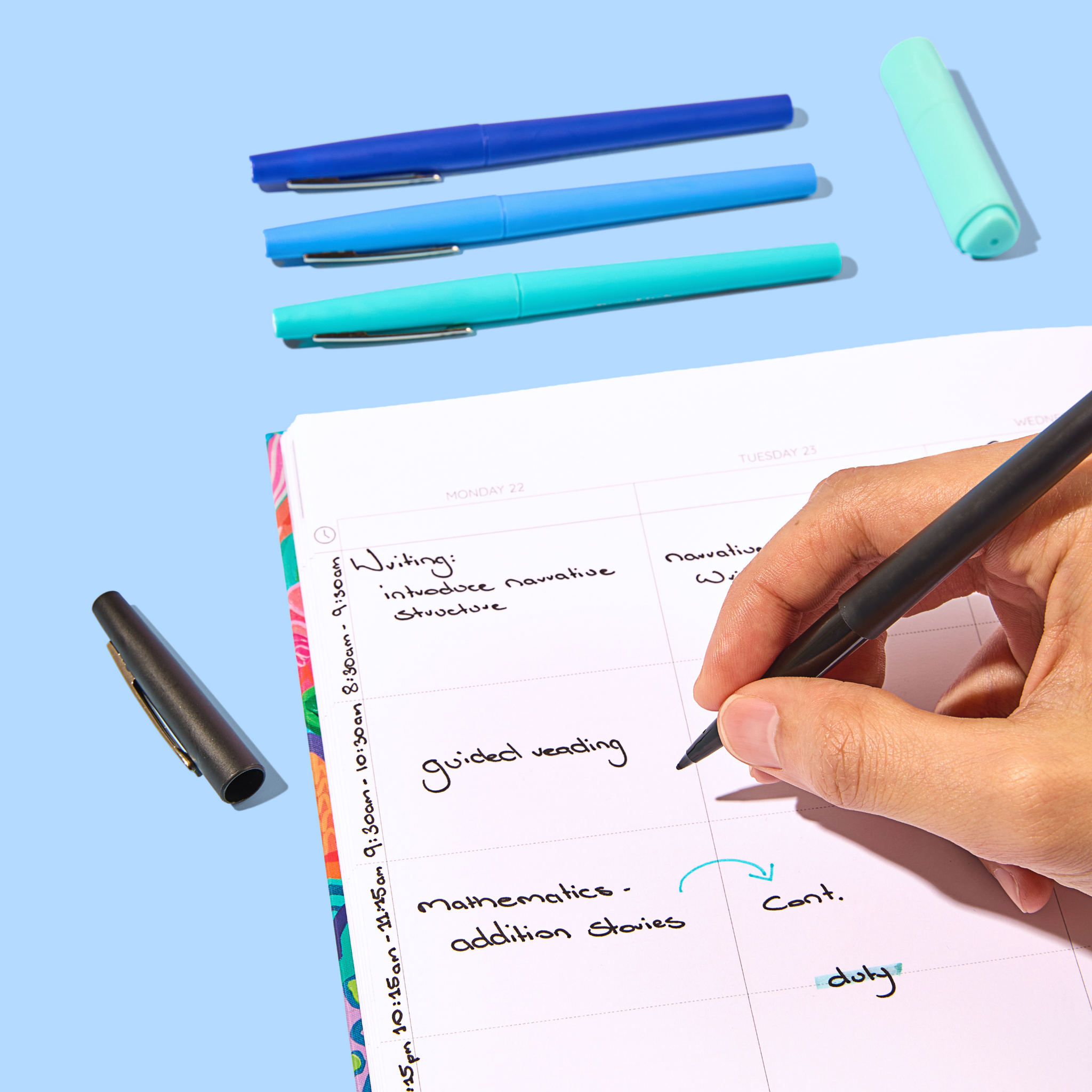 2026 Reef Slimline Classic Weekly Teacher Planner