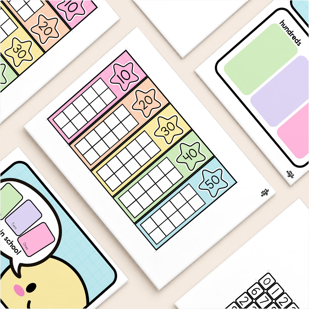 Days in School Counter | Gentle Classroom Decor