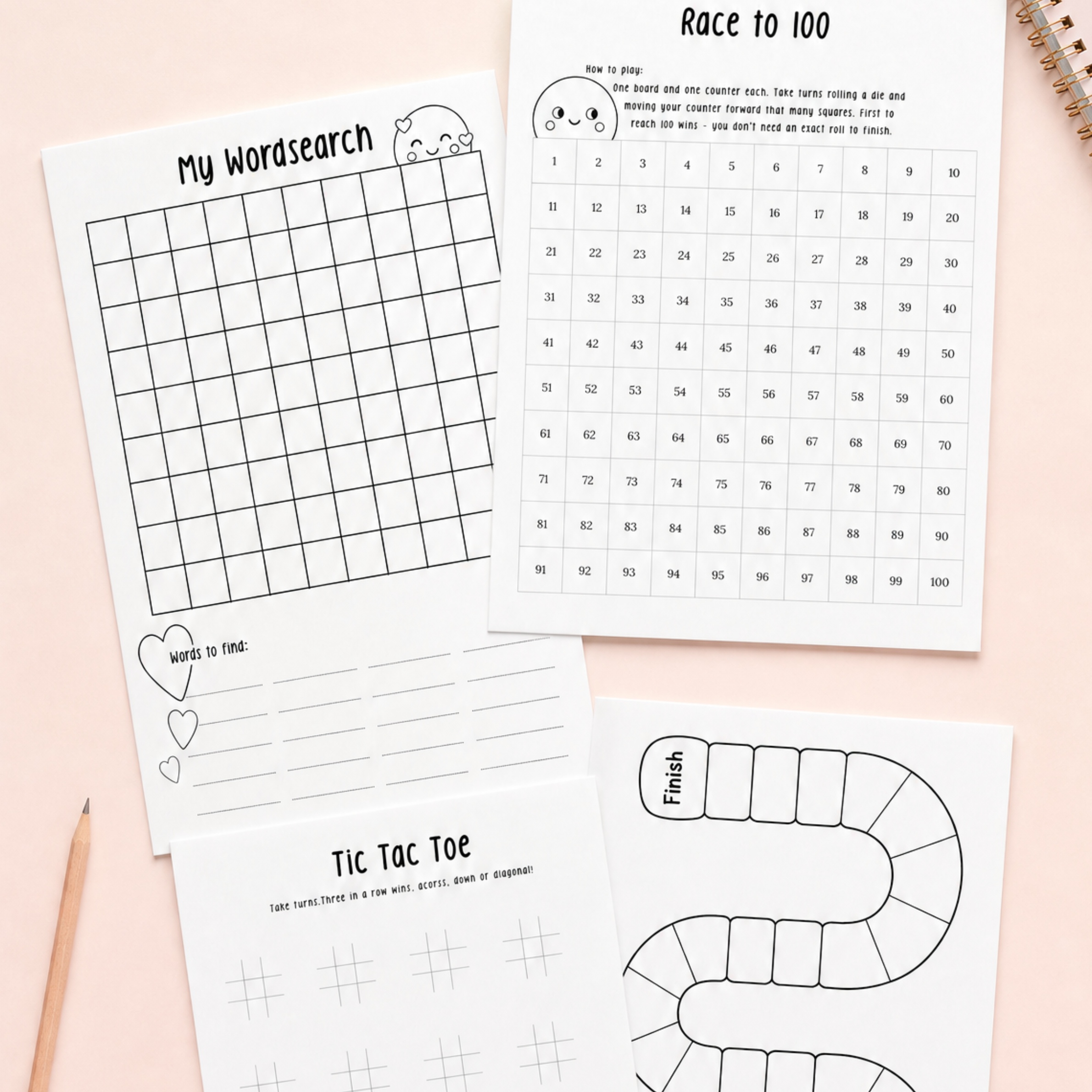 Pencil + Paper Games