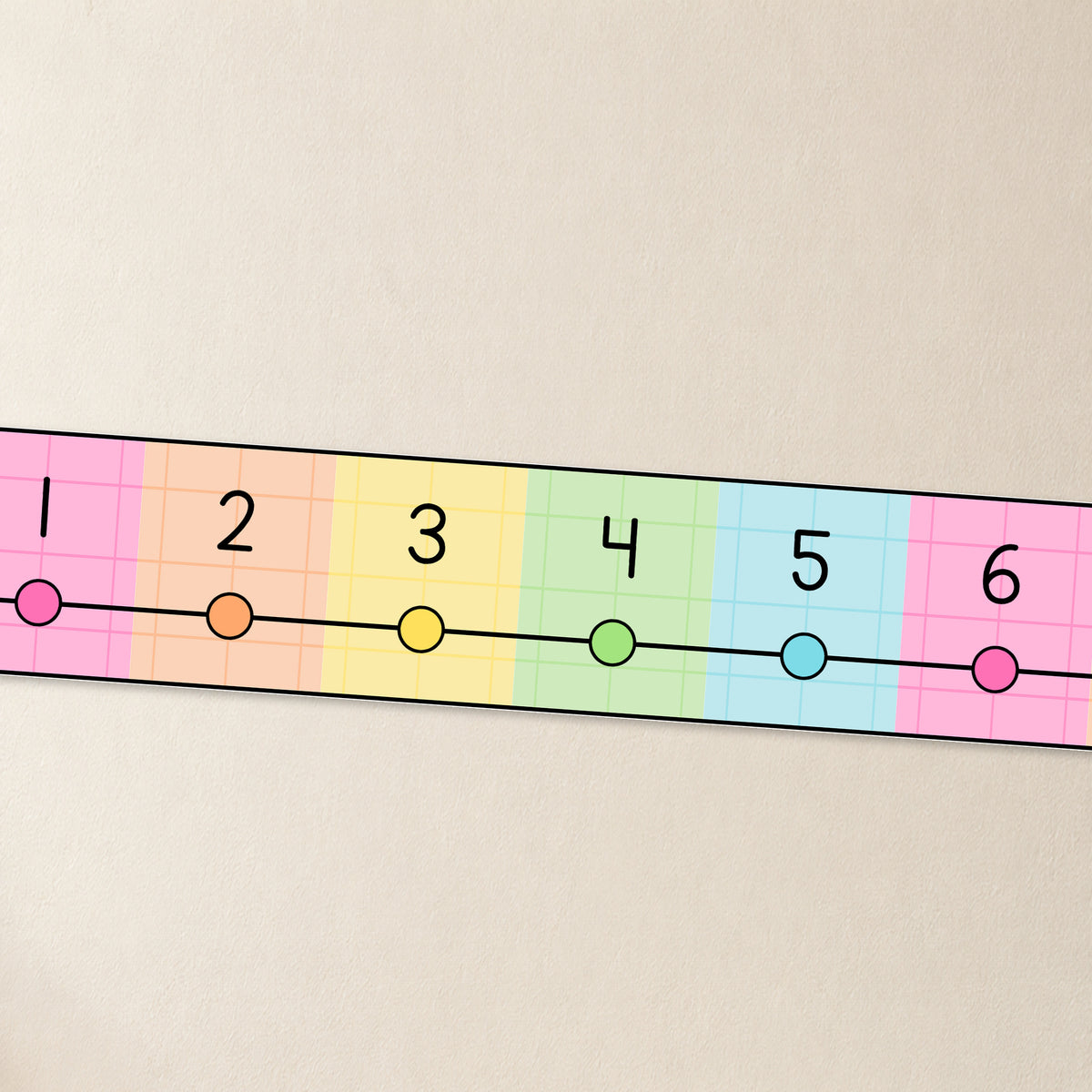 Number Line −15 to 200 | Gentle Classroom Decor