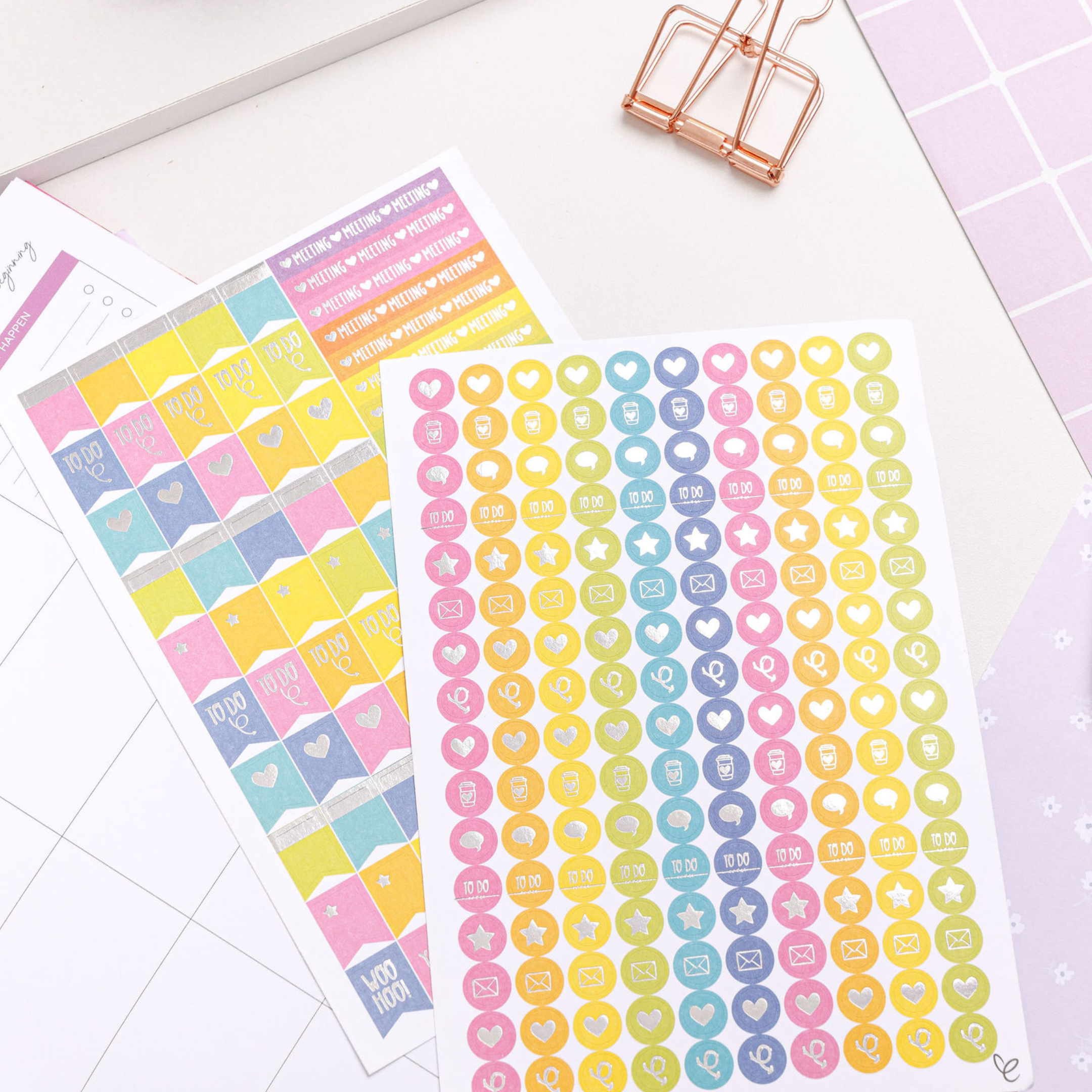 2026 Rainbow Leopard Classic Weekly Teacher Planner