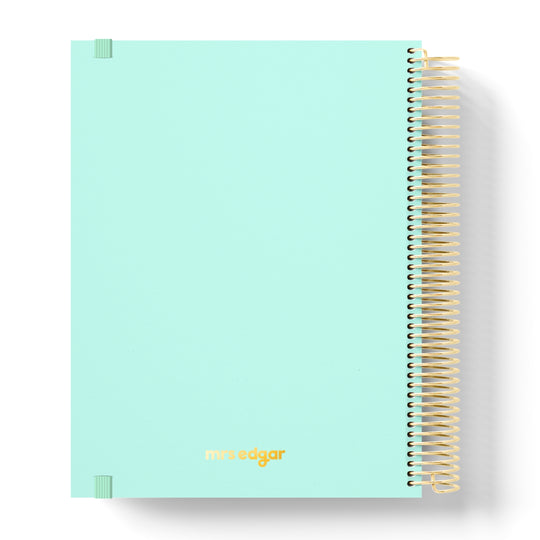 2026 Slimline Weekly Teacher Planner – Lightweight & Sleek – Mrs Edgar