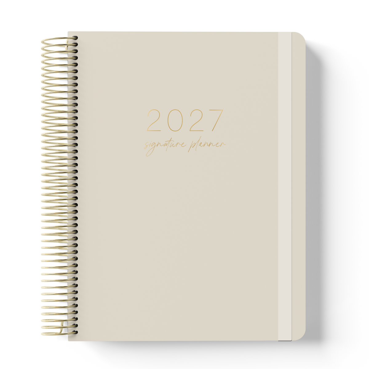 2027 Oat Latte Weekly Teacher Planner
