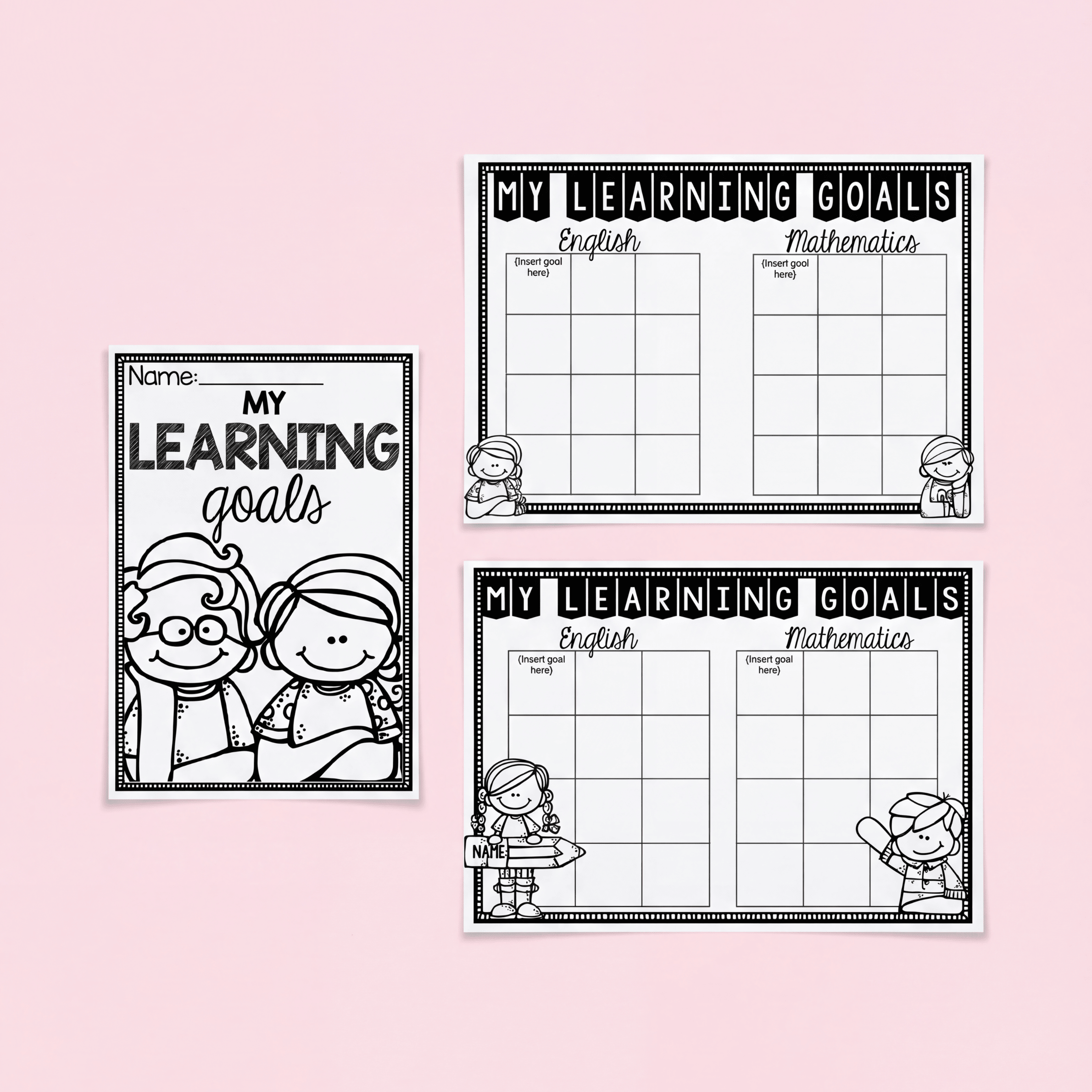 Student Learning Goal Book Primary English – Mrs Edgar