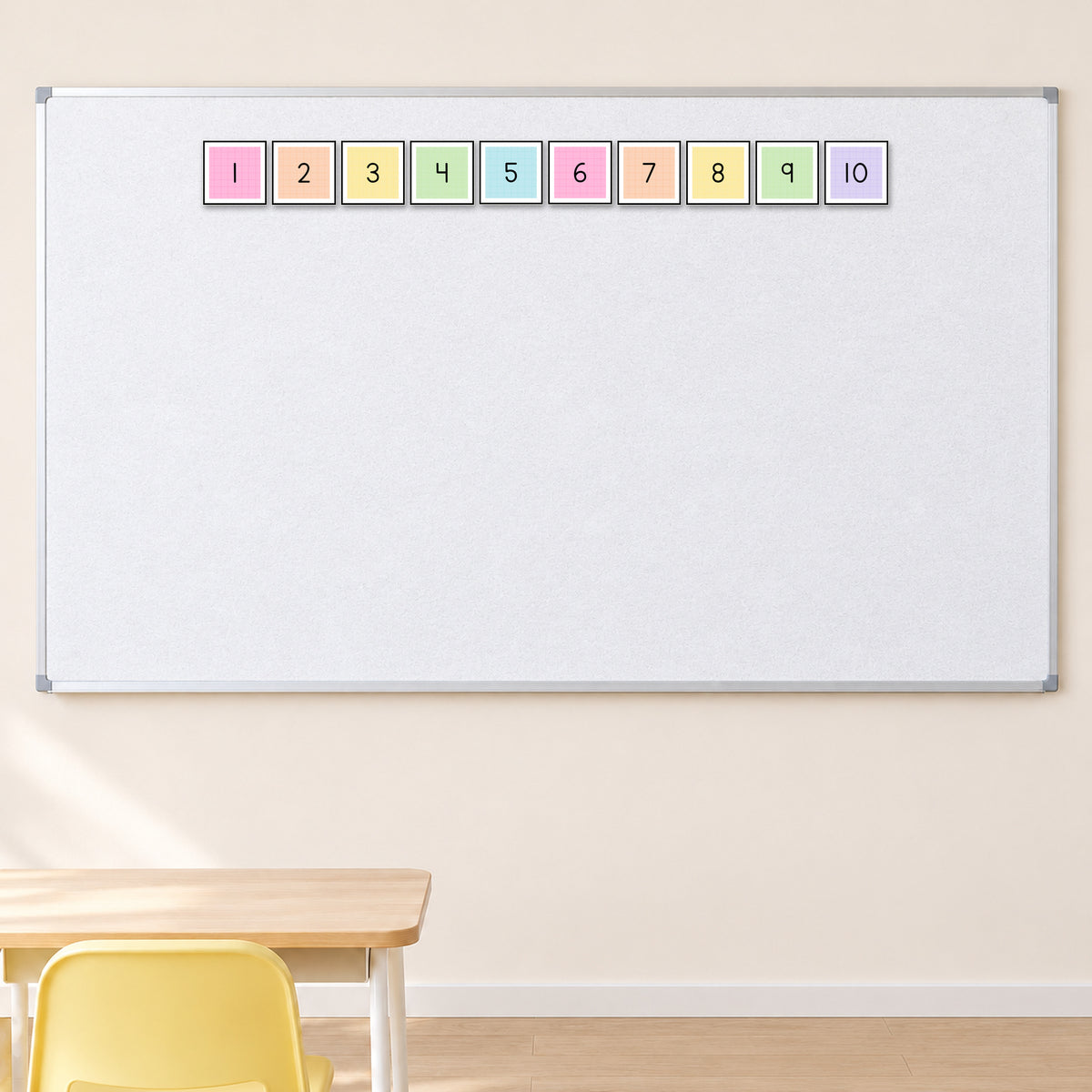 Number Square Labels 1–100 | Gentle Classroom Decor