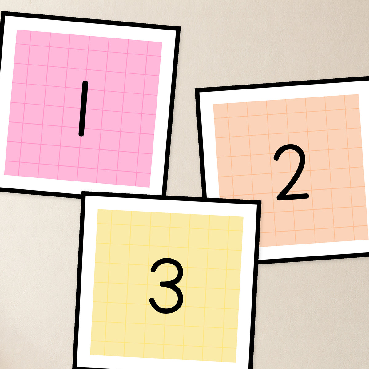 Number Square Labels 1–100 | Gentle Classroom Decor
