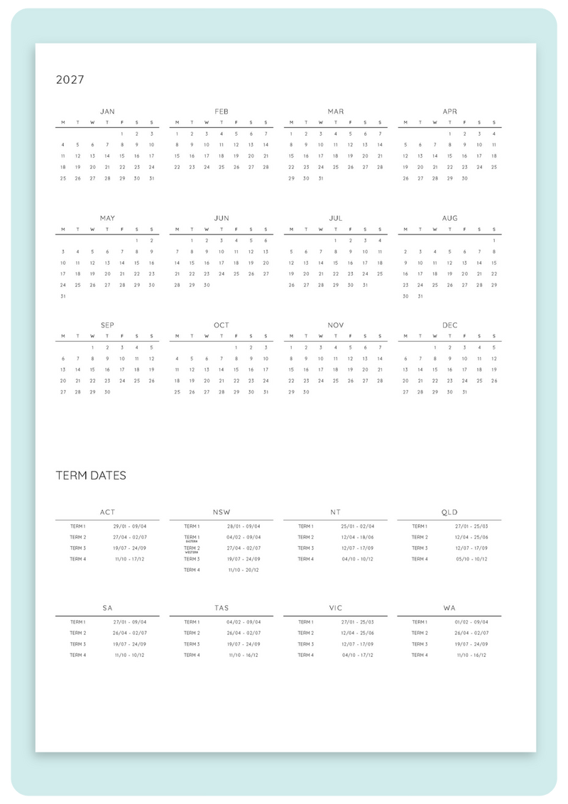The year at a glance