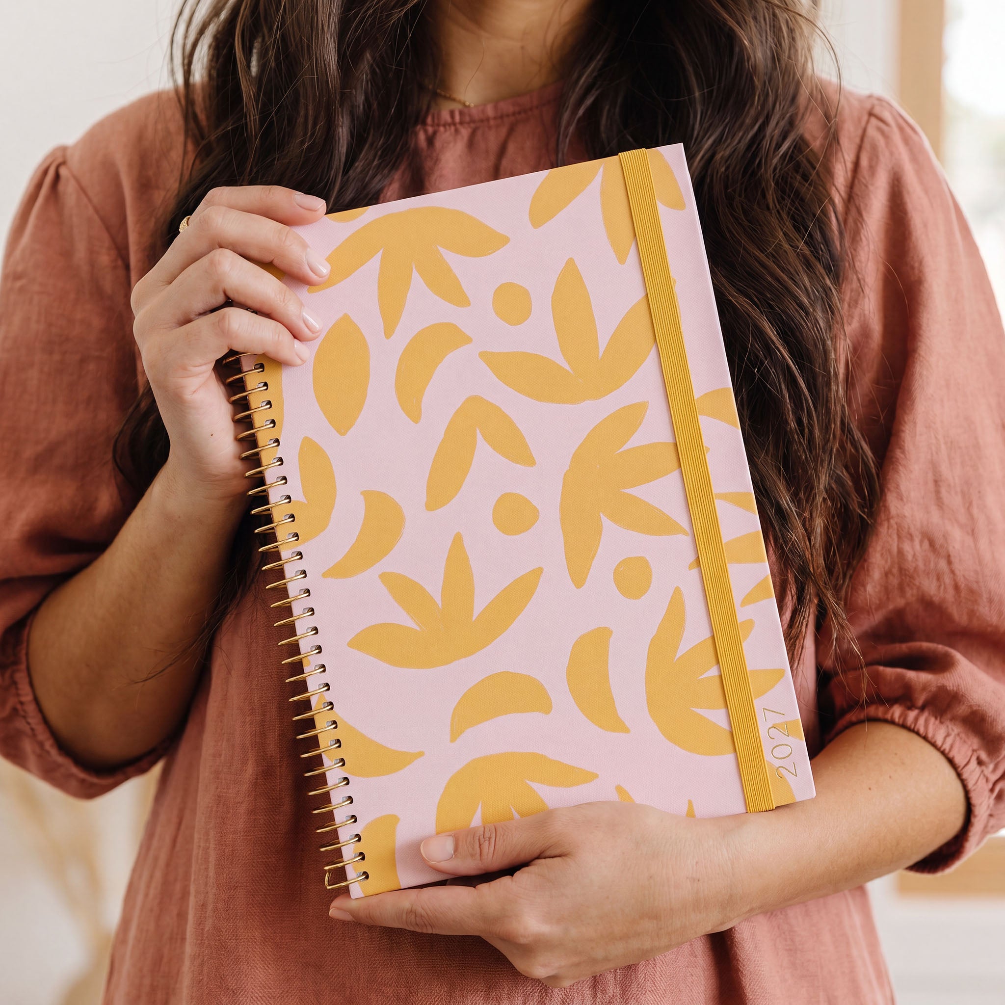 2027 Sunburst Golden Weekly Slimline Teacher Planner | Pre-order