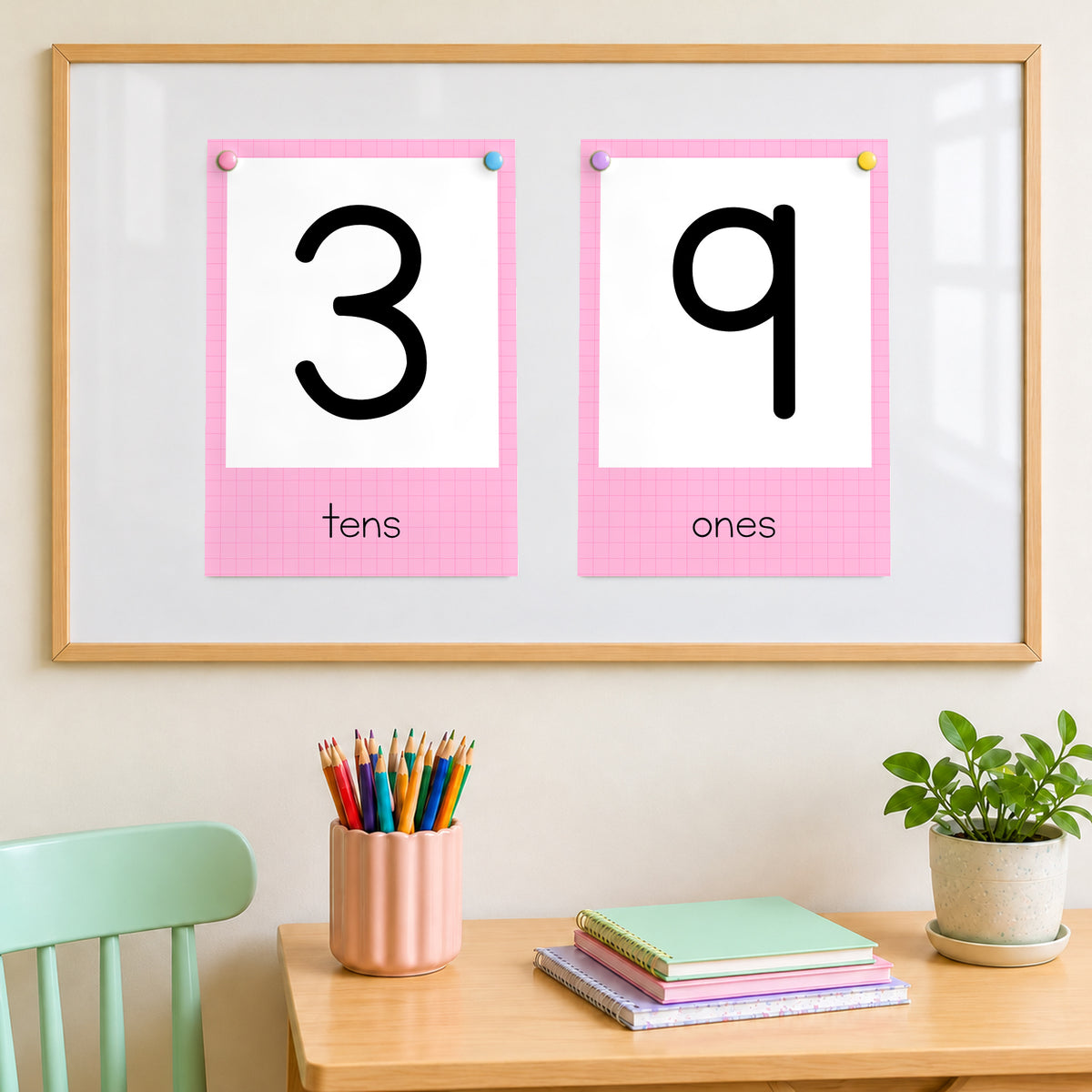 Place Value Display | Gentle Classroom Decor