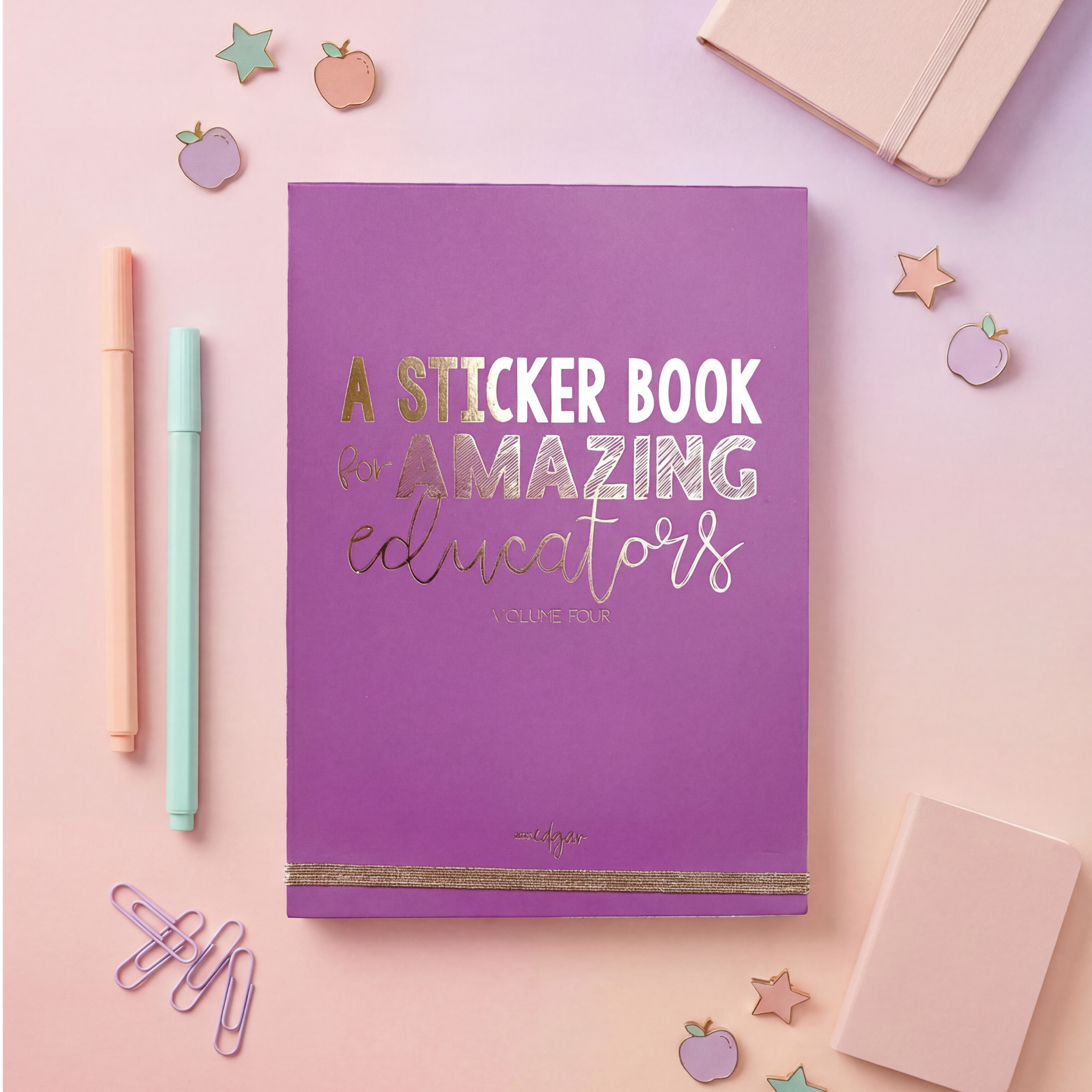 Sticker Book Vol 4 | Growth Mindset Teacher Stickers