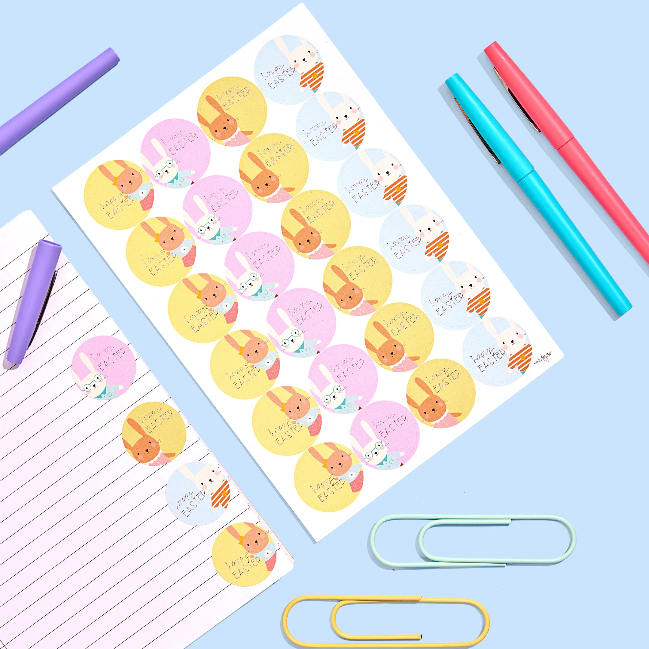 Sticker Sheets | Happy Easter
