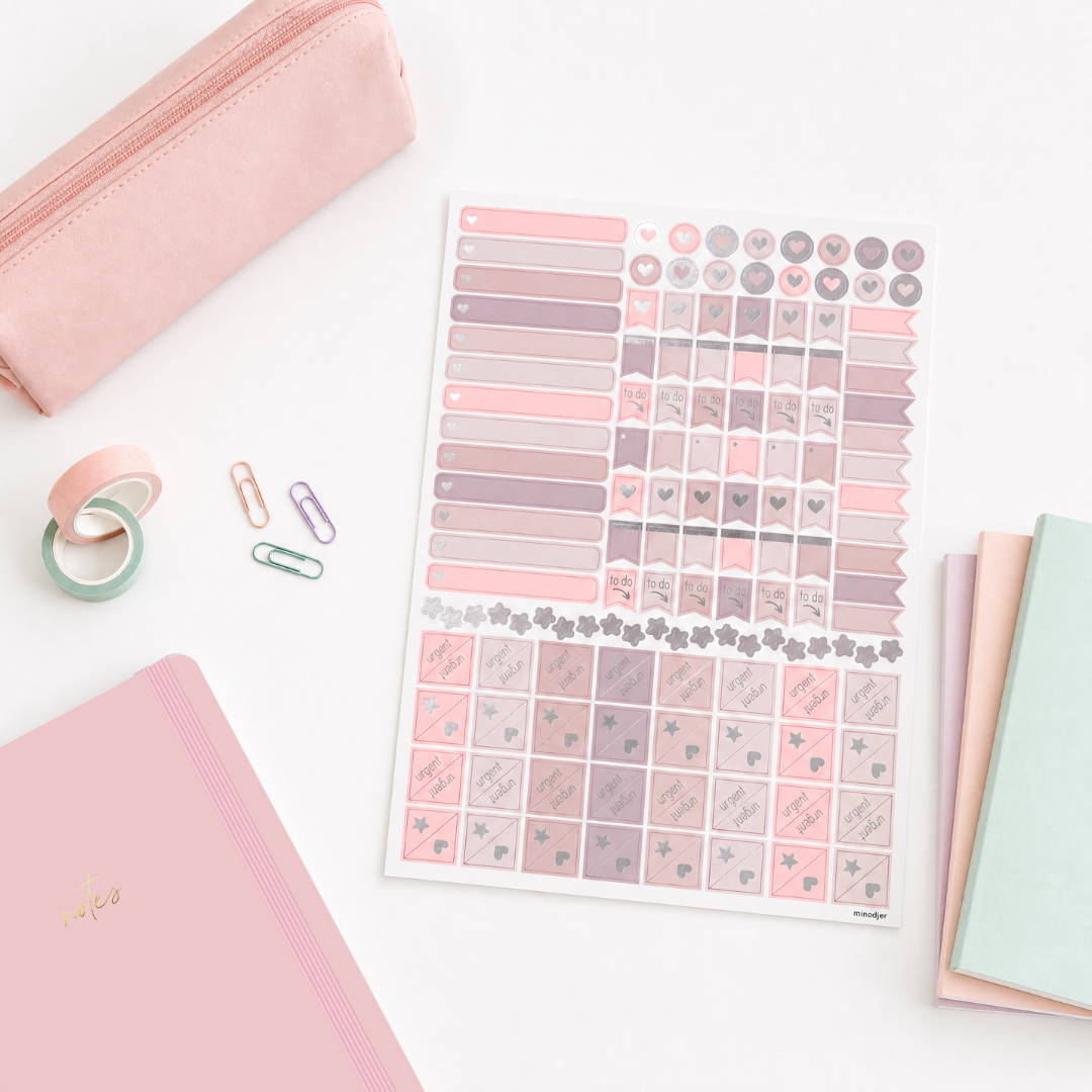 Sticker Sheets | Neutral | Planner