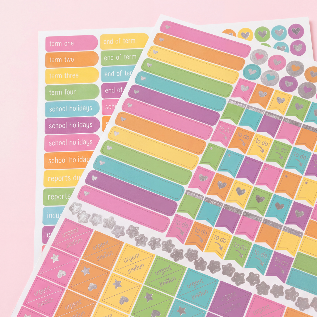 Sticker Sheets | Bright | Planner