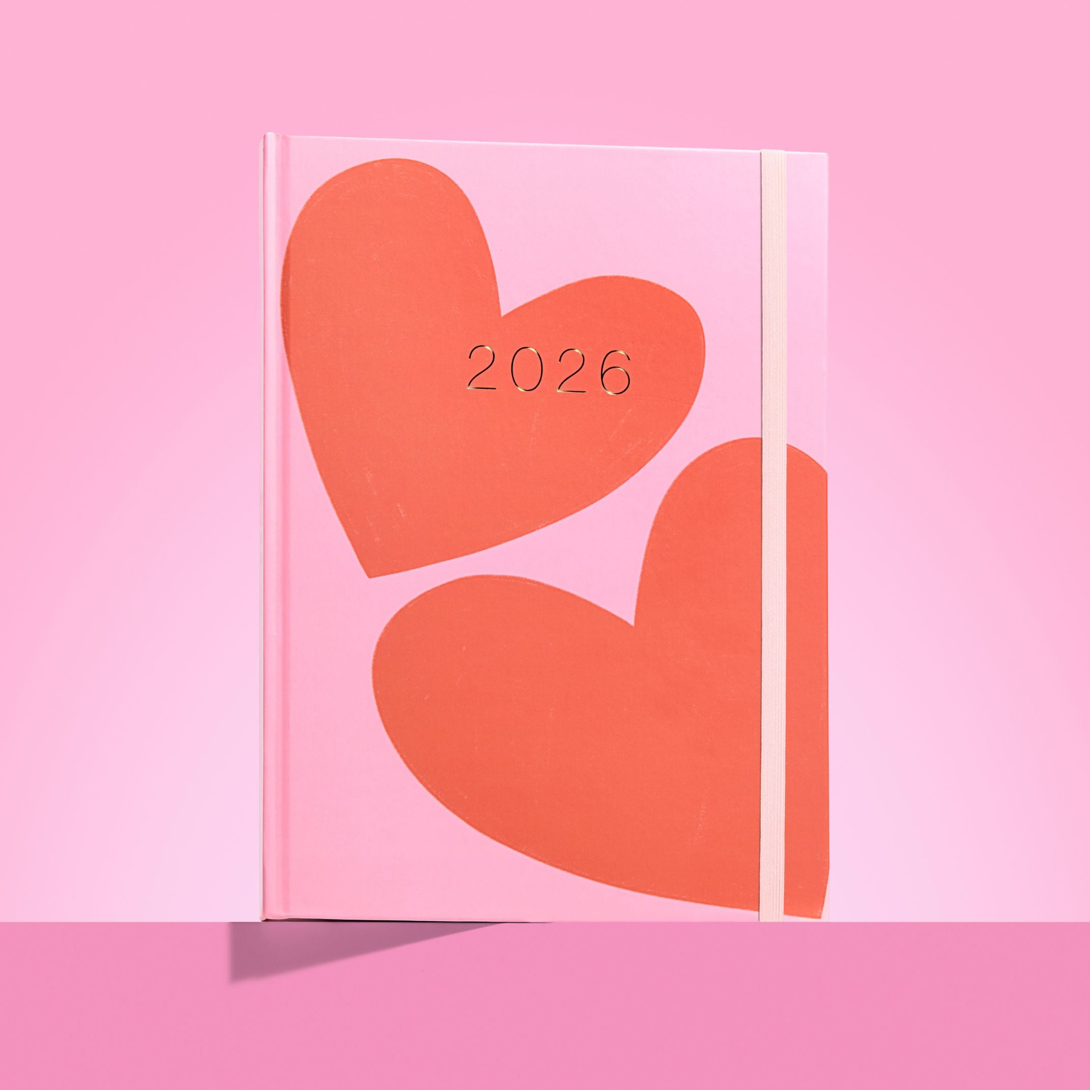 2026 Hearts Slimline Classic Weekly Teacher Planner