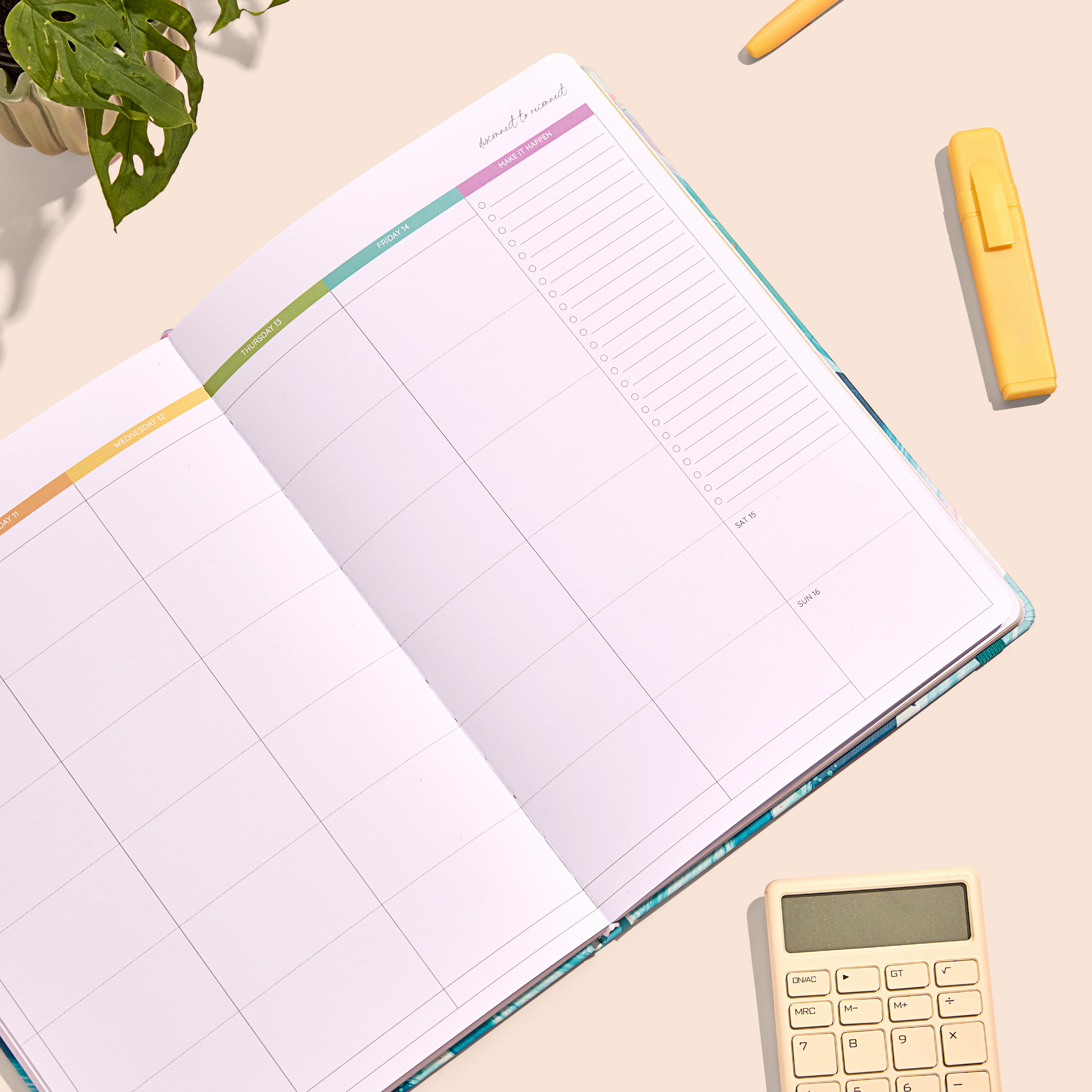 2026 Hearts Classic Weekly Teacher Planner