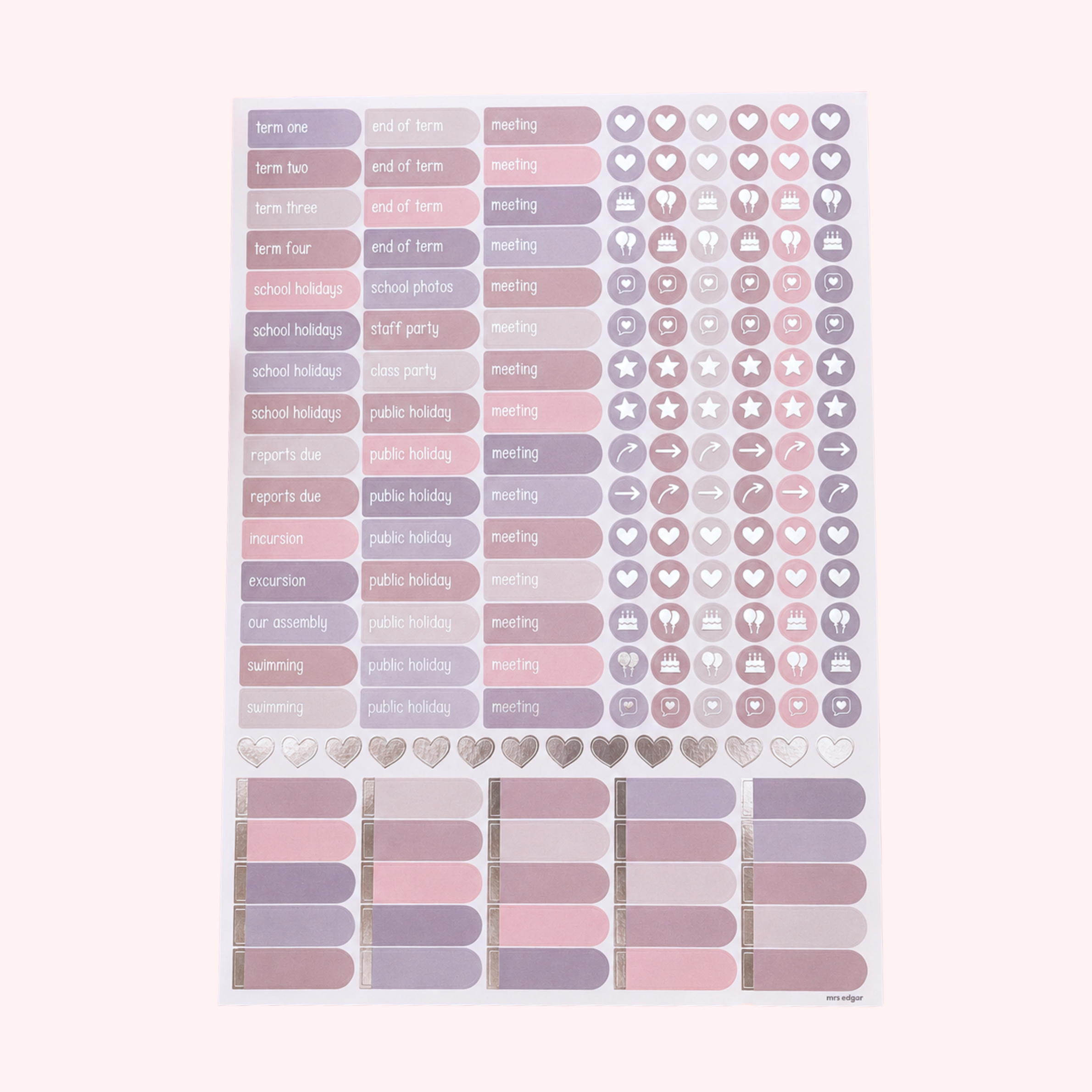 Sticker Sheets | Neutral | Planner