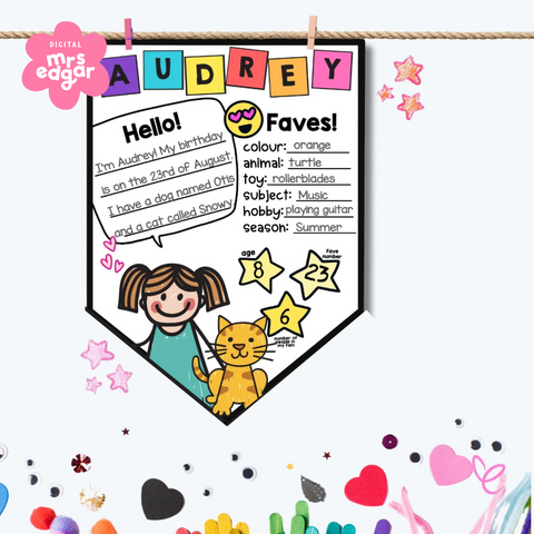All About Me Banner