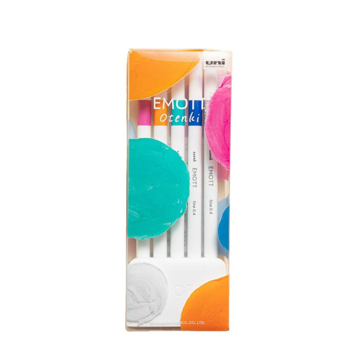 Uni Emott Fineliner | Candy Pop 5 Colour Set