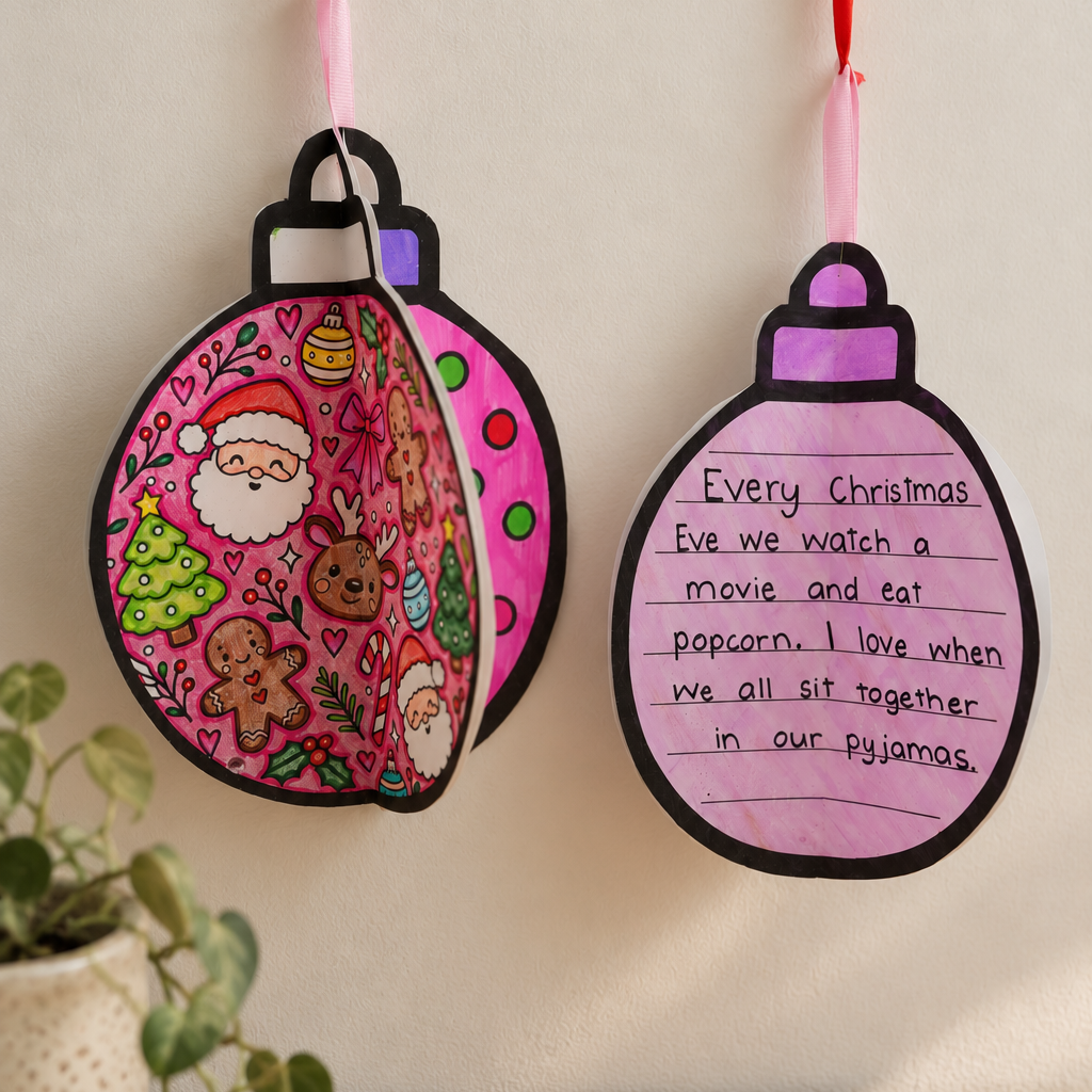 Christmas Bauble Craft | Complete Pack (18 designs + 3D ornaments)