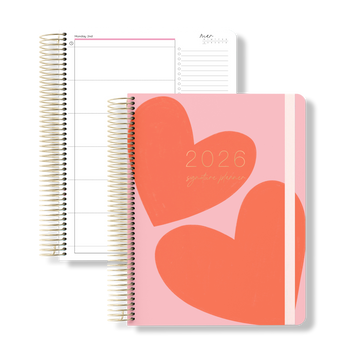2026 Hearts Daily Duo Teacher Planner