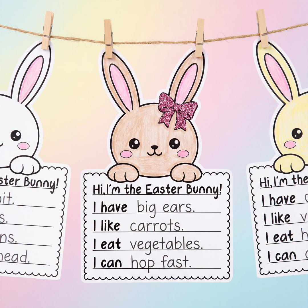 Easter Topper Writing Craft