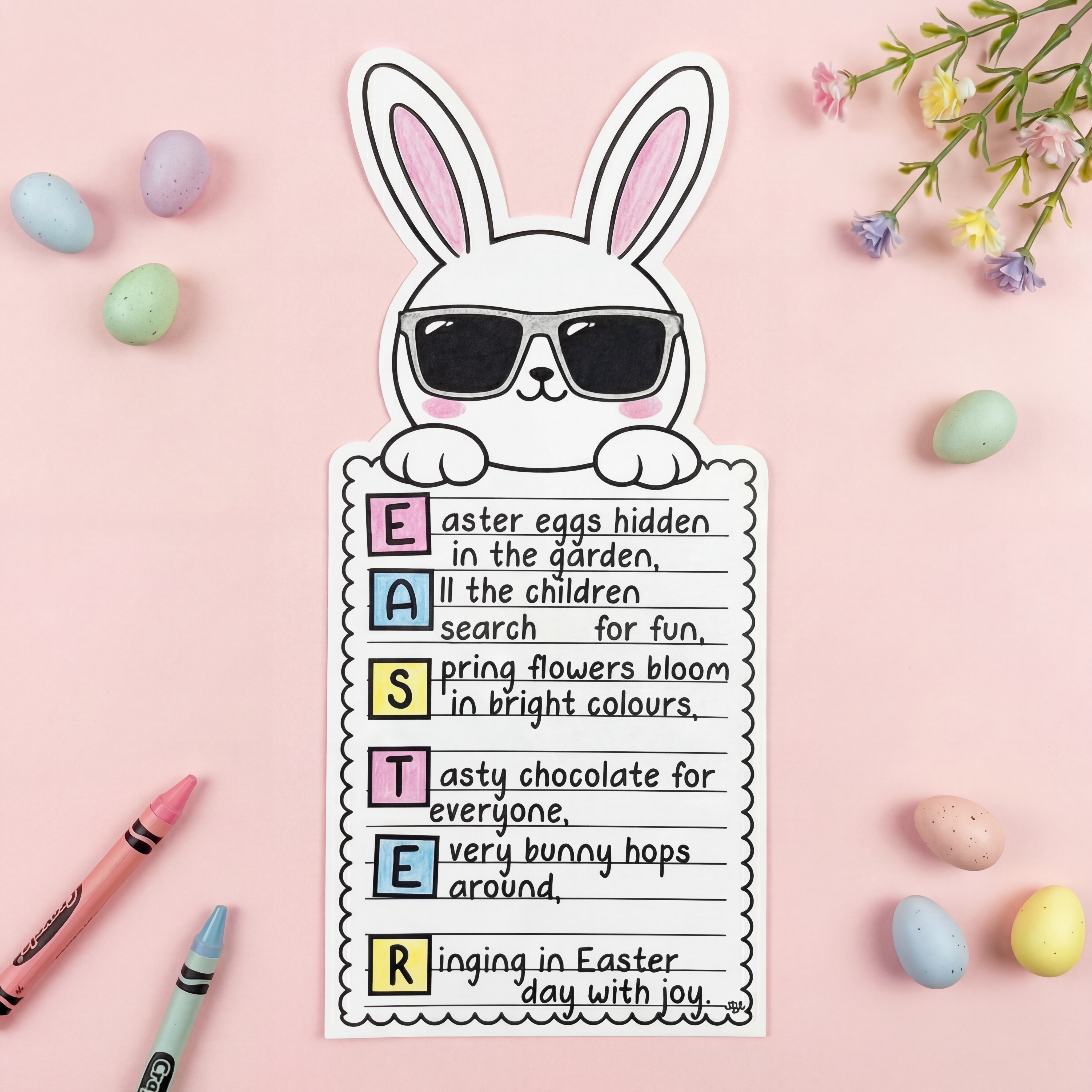 Easter Topper Writing Craft