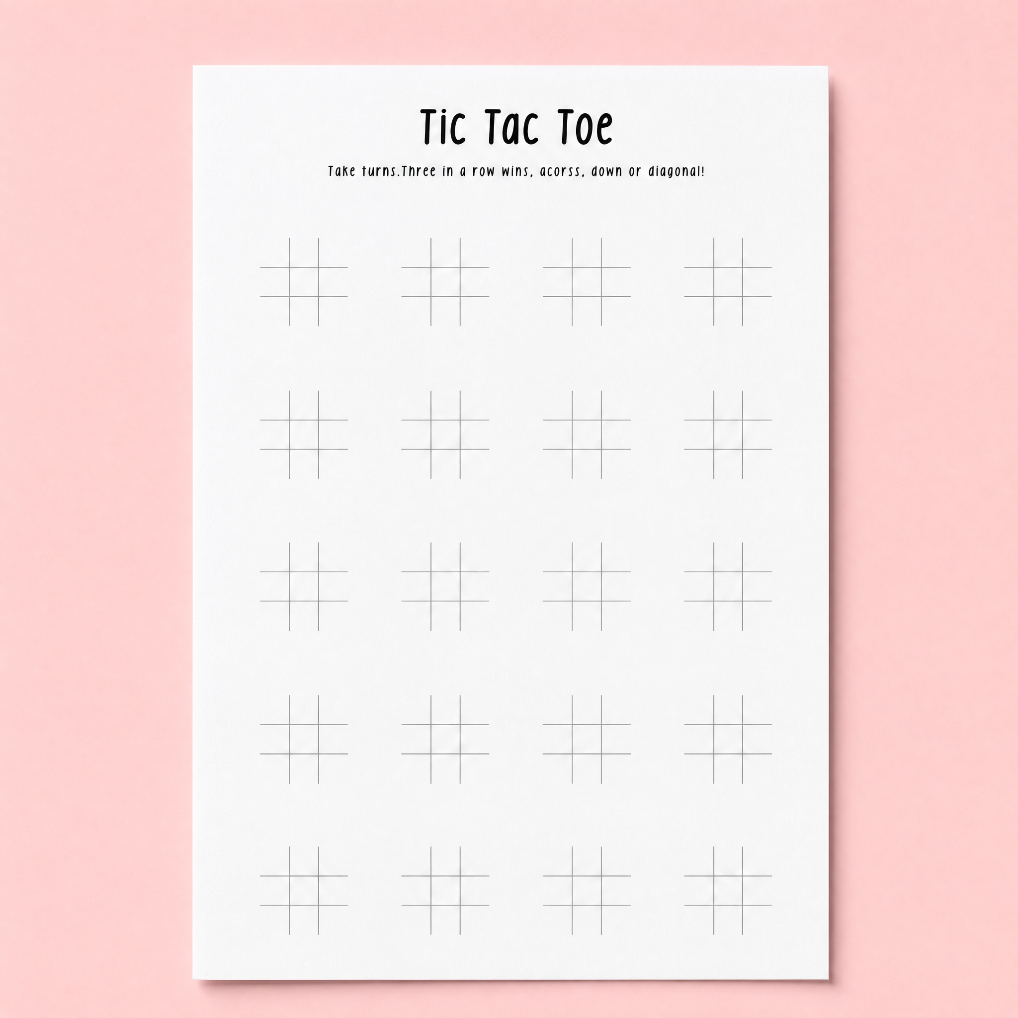 Pencil + Paper Games
