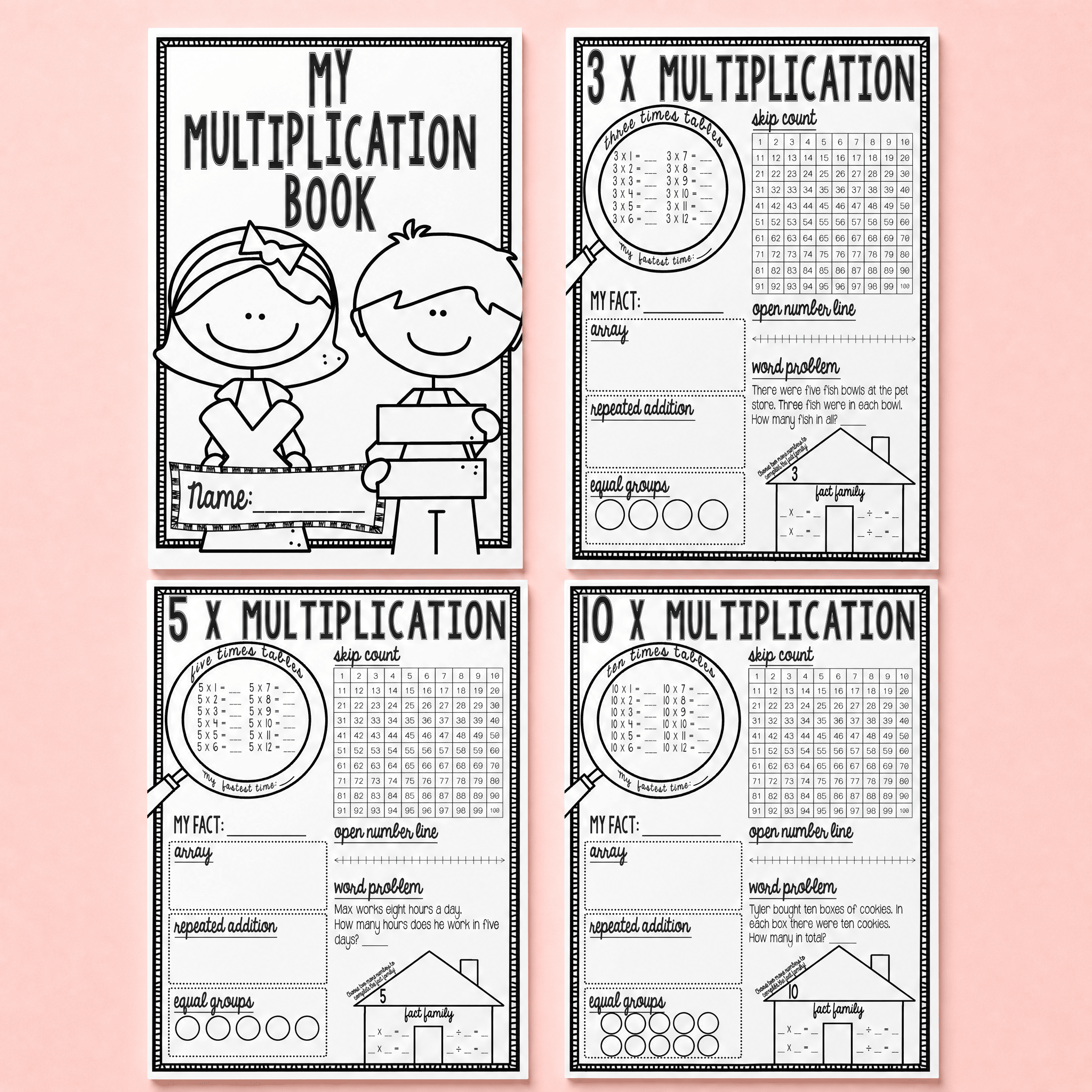 Multiplication Booklet Primary Maths – Mrs Edgar