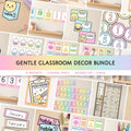 Gentle Classroom Decor Set