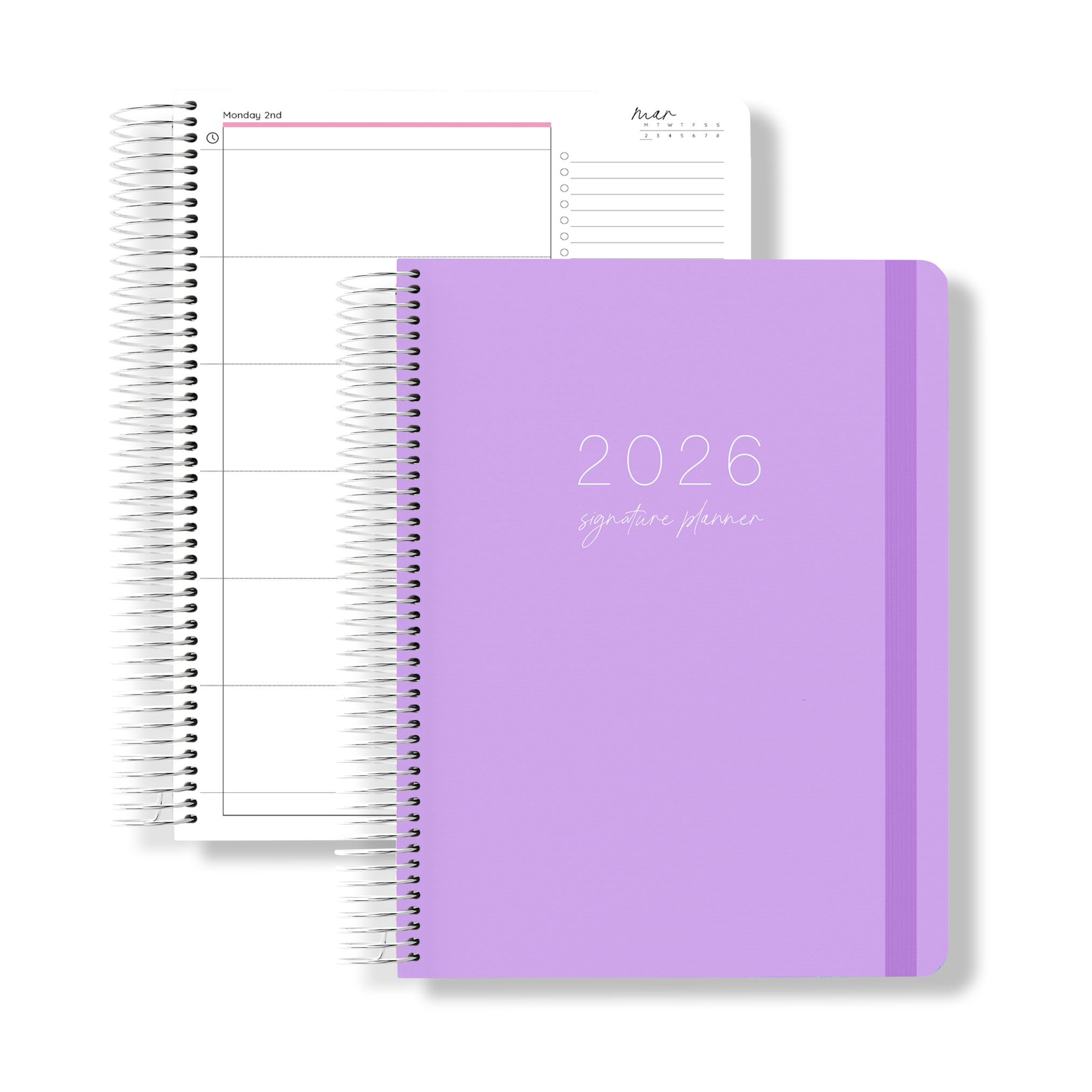 2026 Lilac Daily Duo Teacher Planner