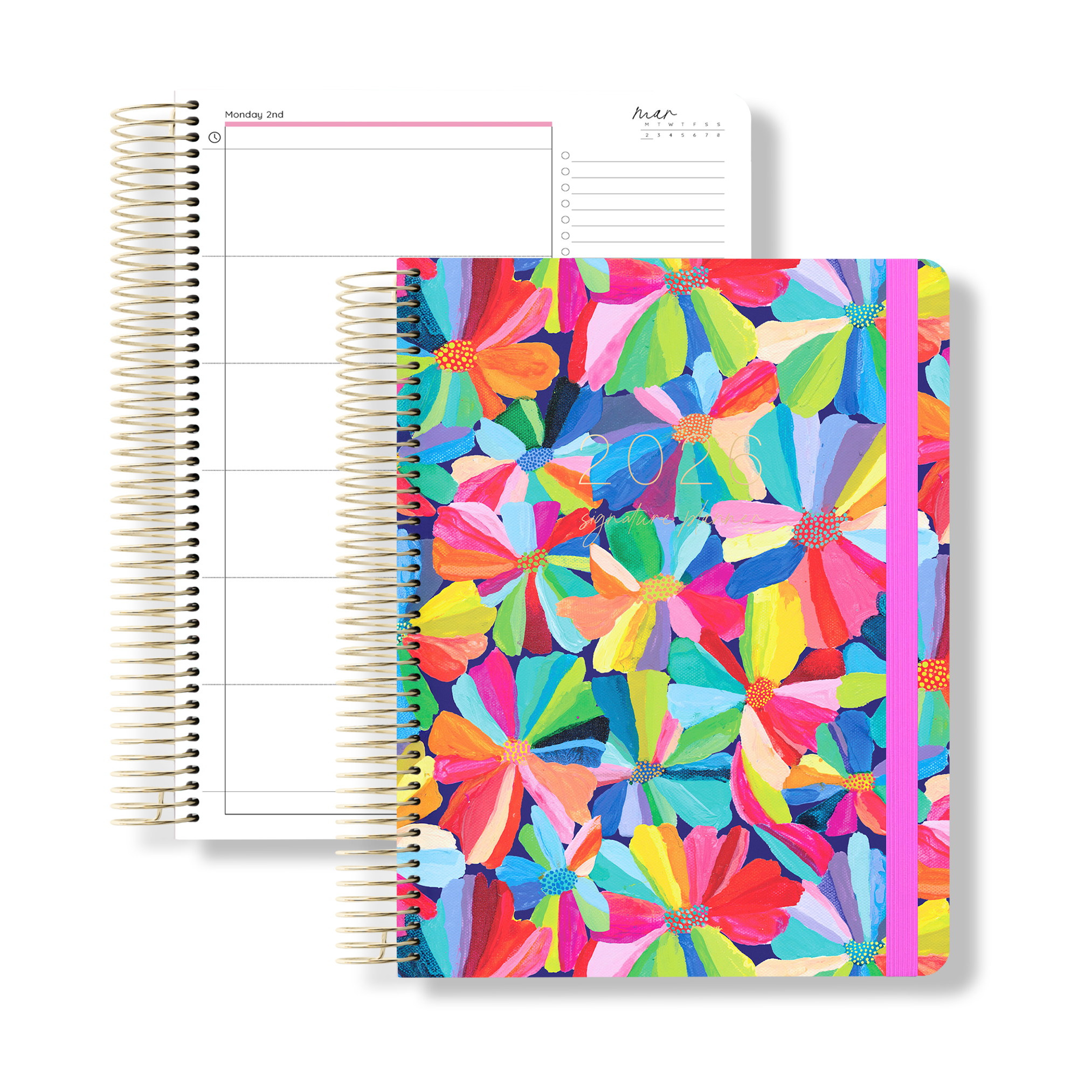 2026 Petal Party Daily Duo Teacher Planner