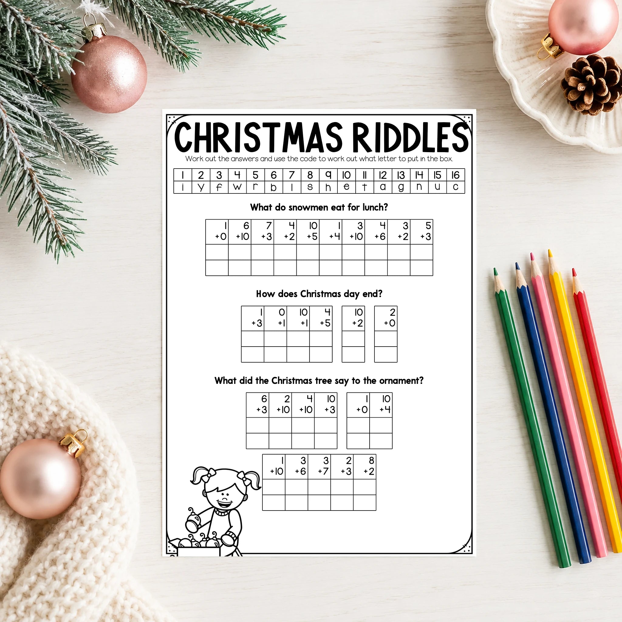 30 Christmas Riddles Foundation
