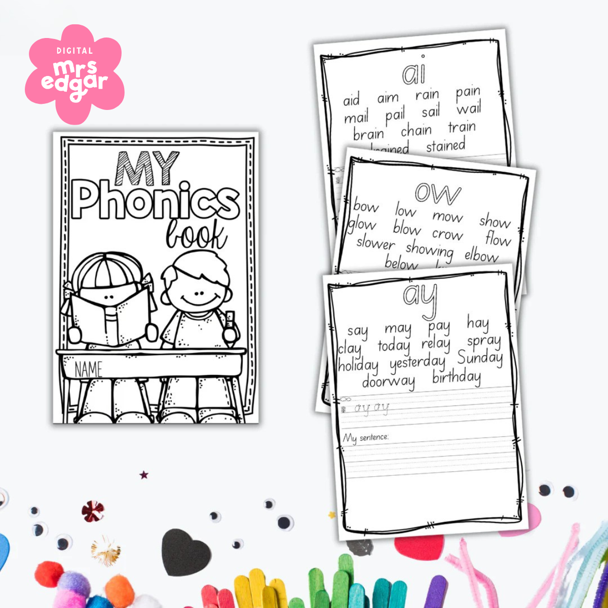 Phonics Booklet Mix Prep Foundation Kindergarten